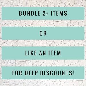 Bundles 2+ items for a discount!